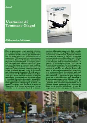 Webzine 1/2013, L'estraneo, Tommaso Giagni