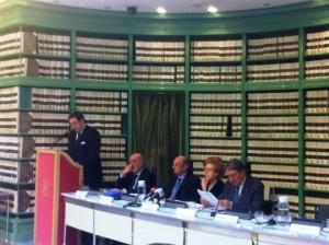 Francesco Lenoci nel suo intervento