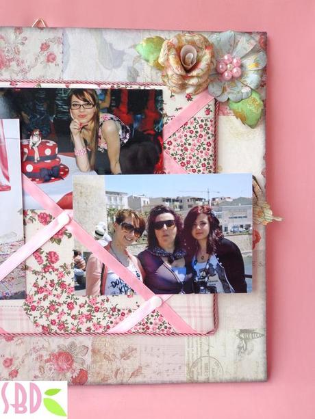 Bacheca Porta Foto Shabby Chic - Shabby Chic Showcase photo holder