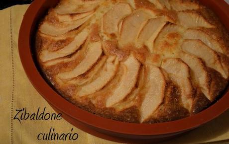 Torta di mele con ricotta