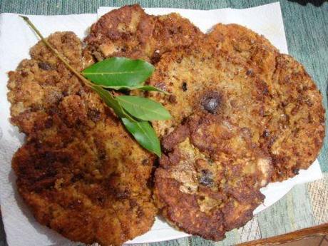 Cotolette di funghi Pleurotos e Mazze di tamburo