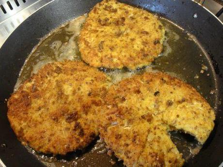 Cotolette di funghi Pleurotos e Mazze di tamburo