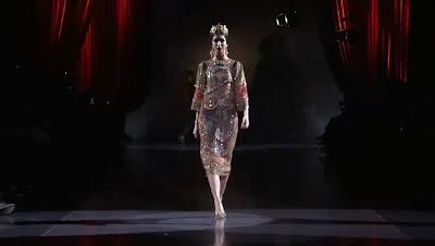 Dolce & Gabbana a/i 2013/14 Women: Monreale Cathedral Mosaics