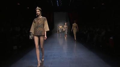 Dolce & Gabbana a/i 2013/14 Women: Monreale Cathedral Mosaics