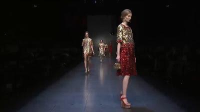 Dolce & Gabbana a/i 2013/14 Women: Monreale Cathedral Mosaics