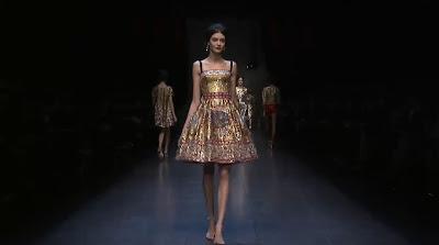 Dolce & Gabbana a/i 2013/14 Women: Monreale Cathedral Mosaics