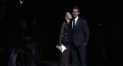 Bianca Balti & David Gandy hosted at Dolce & Gabbana fashion show