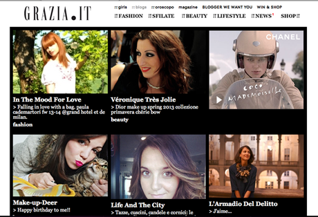 Grazia.it: Blogger we want you!