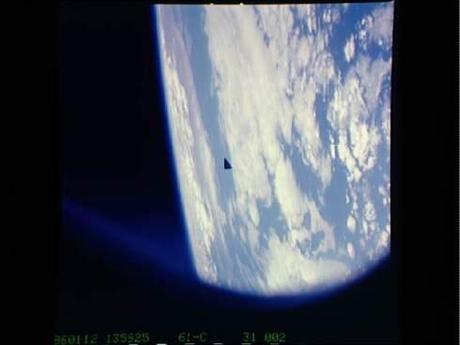 Prima immagine dell'UFO triangolare