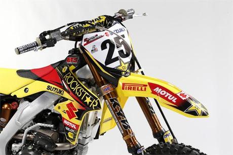 Suzuki RM-Z 450 MX1 Team Rockstar Energy Suzuki 2013