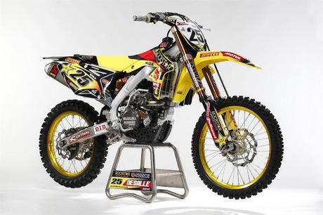 Suzuki RM-Z 450 MX1 Team Rockstar Energy Suzuki 2013