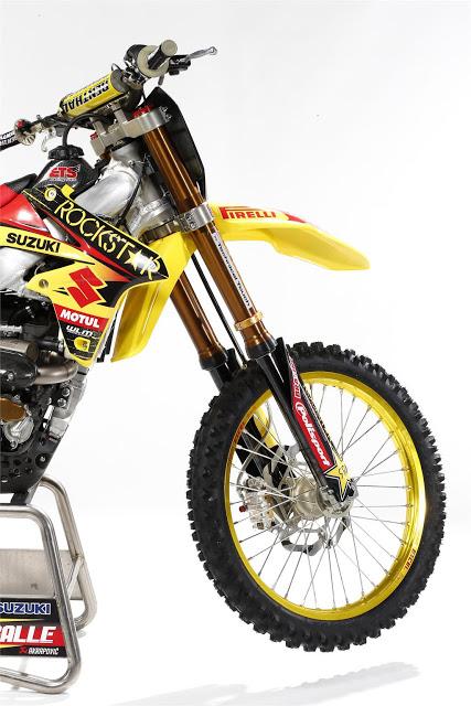 Suzuki RM-Z 450 MX1 Team Rockstar Energy Suzuki 2013