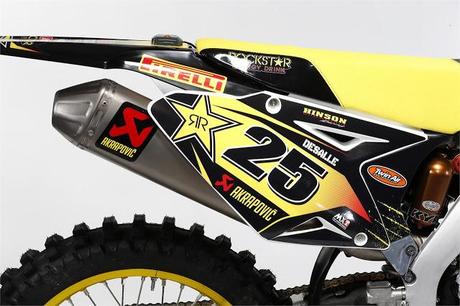 Suzuki RM-Z 450 MX1 Team Rockstar Energy Suzuki 2013