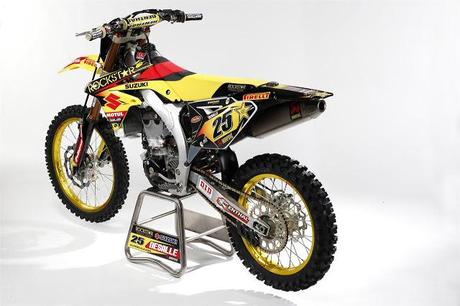 Suzuki RM-Z 450 MX1 Team Rockstar Energy Suzuki 2013