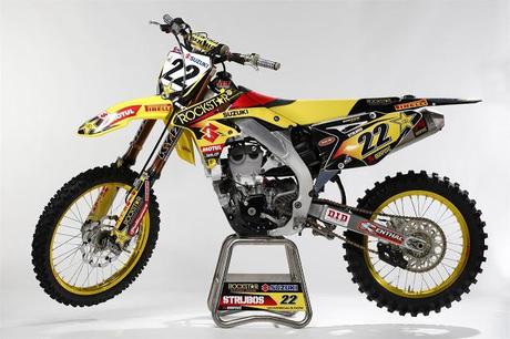 Suzuki RM-Z 450 MX1 Team Rockstar Energy Suzuki 2013