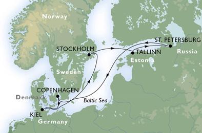 L’estate di MSC Crociere nel Nord Europa