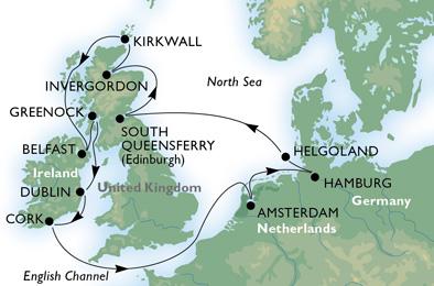 L’estate di MSC Crociere nel Nord Europa