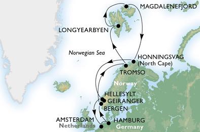 L’estate di MSC Crociere nel Nord Europa