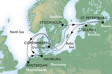 L’estate di MSC Crociere nel Nord Europa