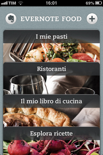 Evernote food un app di cui non saprai più far a meno