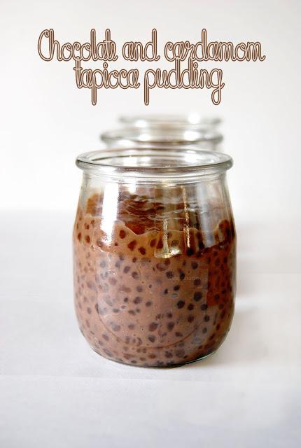 Budino di tapioca al cacao e cardamomo