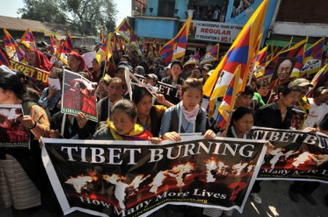 tibet burning