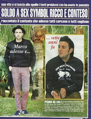 MARCO MENGONI GRASSO A 17 ANNI FOTO IMMAGINE