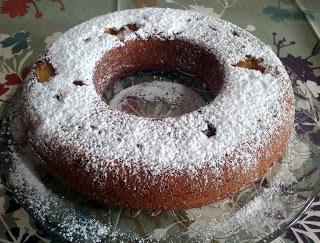 Ciambella al profumo di arancia.