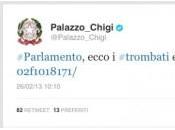 Palazzo Chigi annuncia: ecco #trombati