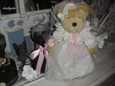 shabbychic, Teddybear and wedding