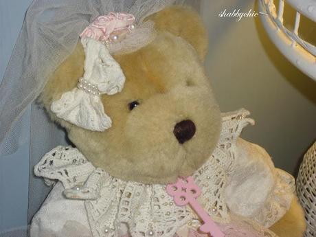 shabbychic, Teddybear and wedding