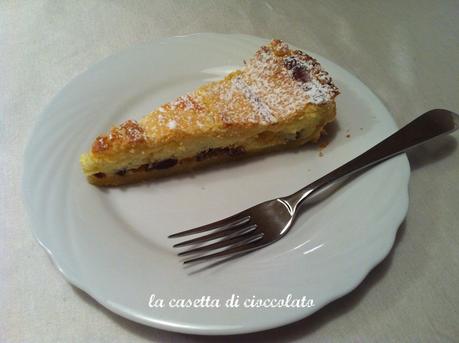 crostata di ricotta alla  francesca