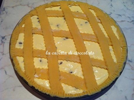 crostata di ricotta alla  francesca