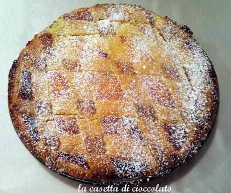 crostata di ricotta alla  francesca