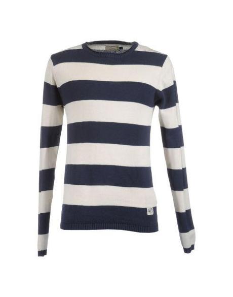 Jack&jones, maglia a righe, maglia a bande, maglia a righe blu, stripes, blue stripes, fashion blogger, maglia uomo a righe, zalando