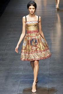 Dolce & Gabbana collezione a/i 2013/14: il “disìo” di Sante e principesse   ..... Review dalla stampa