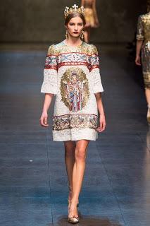 Dolce & Gabbana collezione a/i 2013/14: il “disìo” di Sante e principesse   ..... Review dalla stampa