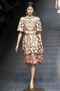 Dolce & Gabbana collezione a/i 2013/14: il “disìo” di Sante e principesse   ..... Review dalla stampa