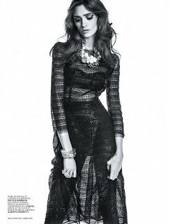 Carolina Thaler in Dolce & Gabbana ne L'Officiel Paris
