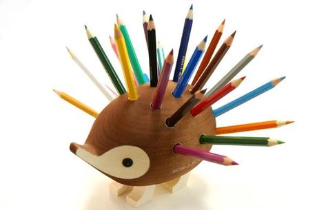 Hedgehog Pencil Holder