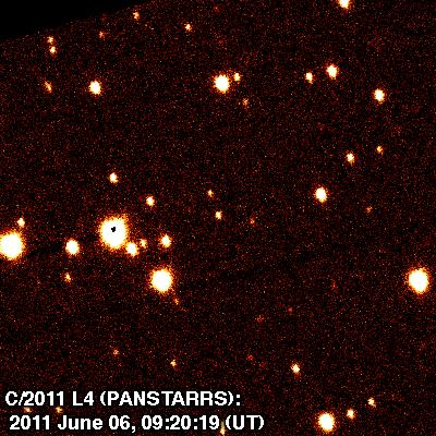 C/2011 L4 (PANSTAARS) animation