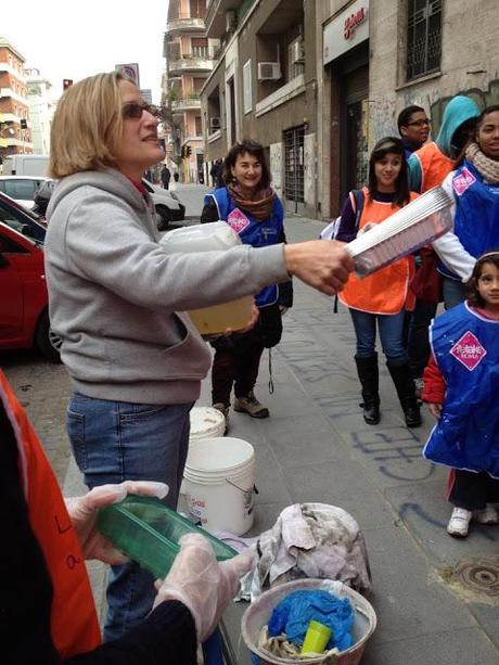 L'ultima iniziativa di RetakeRome di due domeniche fa. Ecco le foto. Evviva...