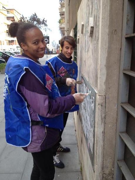 L'ultima iniziativa di RetakeRome di due domeniche fa. Ecco le foto. Evviva...