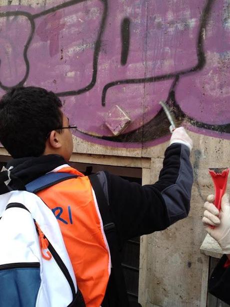L'ultima iniziativa di RetakeRome di due domeniche fa. Ecco le foto. Evviva...