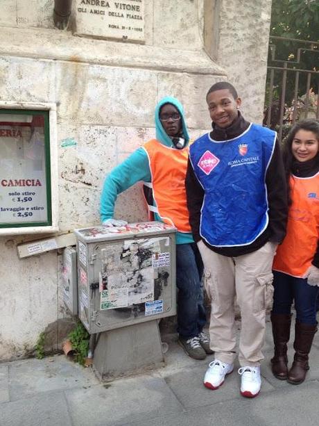L'ultima iniziativa di RetakeRome di due domeniche fa. Ecco le foto. Evviva...