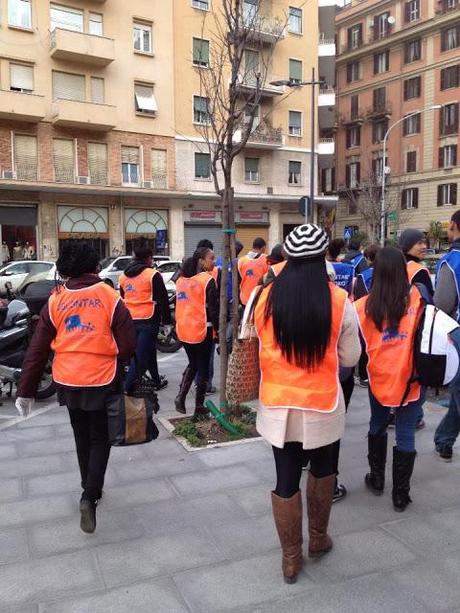 L'ultima iniziativa di RetakeRome di due domeniche fa. Ecco le foto. Evviva...