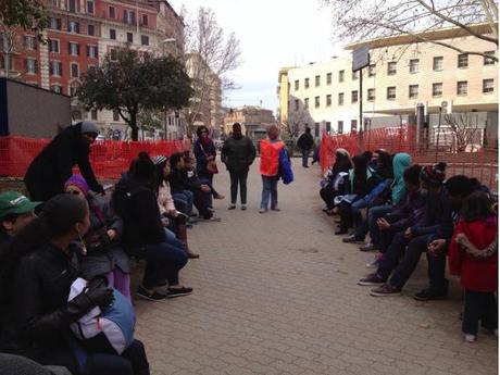 L'ultima iniziativa di RetakeRome di due domeniche fa. Ecco le foto. Evviva...