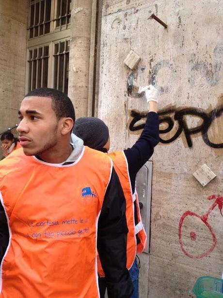 L'ultima iniziativa di RetakeRome di due domeniche fa. Ecco le foto. Evviva...