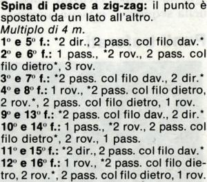 I punti del lavoro a maglia: Le diagonali