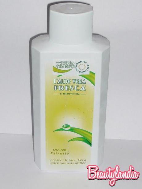 ALOE VERA FRESCA, Quando i cosmetici si tengono in frigorifero.